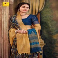 VINAMRA SUN TRUST VOL 1 GOLD JARI COTTON SAREES WHOLESALE