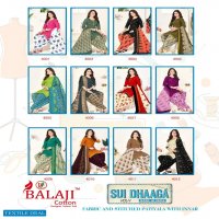 Balaji Sui Dhaga Vol-4 Wholesale Cotton Printed Dress Material