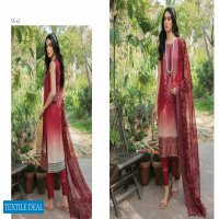 Nureh Gardenia Unstitched Embroidered Lawn Collection Pakistani Suits