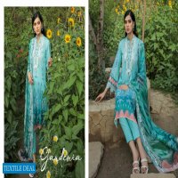 Nureh Gardenia Unstitched Embroidered Lawn Collection Pakistani Suits