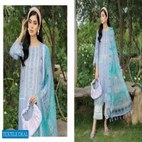 Nureh Gardenia Unstitched Embroidered Lawn Collection Pakistani Suits