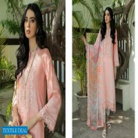 Nureh Gardenia Unstitched Embroidered Lawn Collection Pakistani Suits