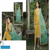 Nureh Gardenia Unstitched Embroidered Lawn Collection Pakistani Suits