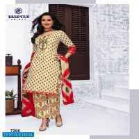 Deeptex Miss Indian Vol-72 Wholesale Pure Cotton Printed Dress Material