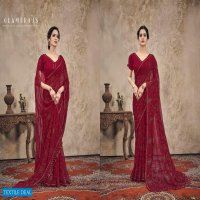 YNF GENELIA GEORGETTE WHOLESALE GEORGETTE INDIAN SAREES