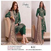 RUNGREZ BY RESHAMGHAR R 2 COLOURS PAKISTANI PATTERN DRESSES