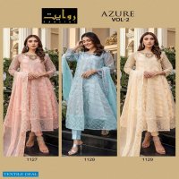 Rawayat Azure Vol-2 Wholesale Pakistani Concept Suits