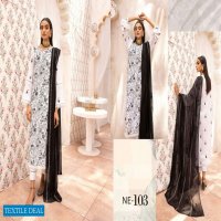 Khoobsurat Nazakat Embroidered Slub Lawn Pakistani Collection