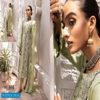 Khoobsurat Nazakat Embroidered Slub Lawn Pakistani Collection