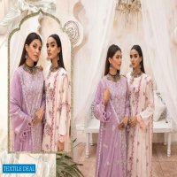 Khoobsurat Nazakat Embroidered Slub Lawn Pakistani Collection