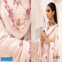 Khoobsurat Nazakat Embroidered Slub Lawn Pakistani Collection