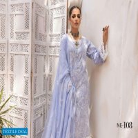 Khoobsurat Nazakat Embroidered Slub Lawn Pakistani Collection