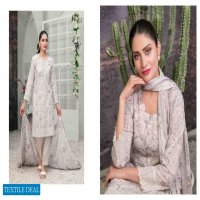 LAMIS SCHIFLLI EMBROIDERD DIGITAL PRINTED LAWN COLLECTION by TAWAKKAL FABRICS
