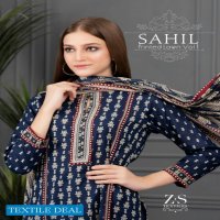 ZS Sahil Printed Lawn Vol-1 Wholesale Original Pakistani Suits