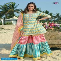 S4U GULABO VOL 4 COTTON RAYON EXCLUSIVE SHARARA SETS SUPPLIER