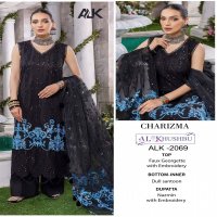 CHARIZMA VOL 1 BY AL KHUSHBU EMBROIDERY ON GEORGETTE PAKISTANI SUITS