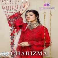 CHARIZMA VOL 1 BY AL KHUSHBU EMBROIDERY ON GEORGETTE PAKISTANI SUITS