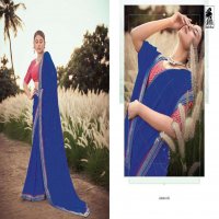 SAHIBA JANKI CHIFFON GEORGETTE PRINTED SARIS AT BEST RATES FOR SELLING