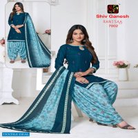 Shiv Ganesh Ranisaa Vol-7 Wholesale Pure Cotton Printed Dress Material