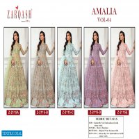 Zarqash Amalia Vol-4 Wholesale Pakistani Concept Dress
