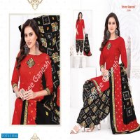 Shree Ganesh Hansika Vol-12 Patiyala Special Wholesale Cotton Printed Dress