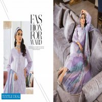 Nureh Signature Prints Unstitched Premium Printed Lawn Collection With Chiffon Dupatta