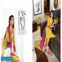 Nureh Signature Prints Unstitched Premium Printed Lawn Collection With Chiffon Dupatta