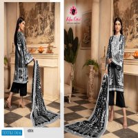Nafisa Black And White Vol-4 Wholesale Karachi Print Dress Material