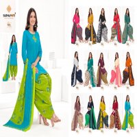 Suryajyoti Trendy Patiyala Vol-6 Wholesale Cotton Dress Material