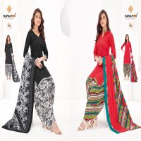 Suryajyoti Trendy Patiyala Vol-6 Wholesale Cotton Dress Material