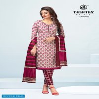 Deeptex Chief Guest Vol-24 Wholesale Pure Cotton Fabrics Dress Material