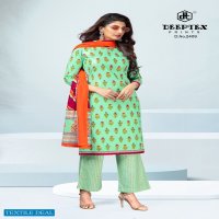 Deeptex Chief Guest Vol-24 Wholesale Pure Cotton Fabrics Dress Material