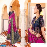 5D SAHELI SILK BRASSO SAREES WHOLESALER