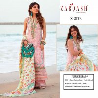 ZARQASH AZIZ LUXURY LAWN PAKISTANI DRESSES