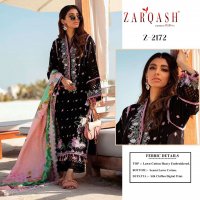 ZARQASH AZIZ LUXURY LAWN PAKISTANI DRESSES