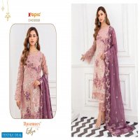 FEPIC PRESENT ROSEMEEN EZLYN GEORGETTE EMBROIDERY PAKISTANI SALWAR KAMEEZ