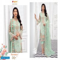 FEPIC PRESENT ROSEMEEN EZLYN GEORGETTE EMBROIDERY PAKISTANI SALWAR KAMEEZ