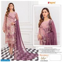 FEPIC PRESENT ROSEMEEN EZLYN GEORGETTE EMBROIDERY PAKISTANI SALWAR KAMEEZ
