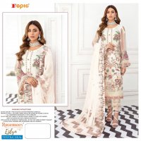 FEPIC PRESENT ROSEMEEN EZLYN GEORGETTE EMBROIDERY PAKISTANI SALWAR KAMEEZ
