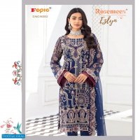 FEPIC PRESENT ROSEMEEN EZLYN GEORGETTE EMBROIDERY PAKISTANI SALWAR KAMEEZ