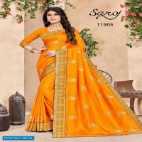 SAMRIDDHI VOL 2 BY SAROJ FANCY SAREES WHOLESALE RATE SUPPLY