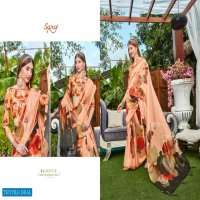 RIVVAA BY SAROJ ORGANZA DIGITAL PRINTED TRADITIONAL WEAR SAREES