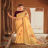 Amyraa Ankita Wholesale Linen Jacquard Indian Sarees