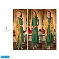 AIQA Silk Of Kashmir Vol-2 Wholesale Pure Mulberry Fancy Work Salwar Suits