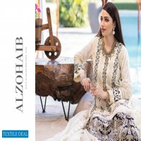 Alzohaib Mahiymaan Luxury Lawn Eid Edition Original Pakistani Salwar Suits
