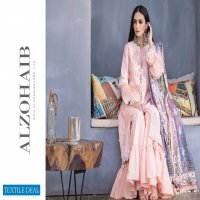 Alzohaib Mahiymaan Luxury Lawn Eid Edition Original Pakistani Salwar Suits