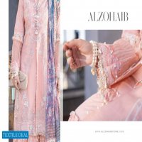 Alzohaib Mahiymaan Luxury Lawn Eid Edition Original Pakistani Salwar Suits