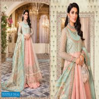 Maria B Ebroidered Fabrics Festive Eid Designer pakistani Suits