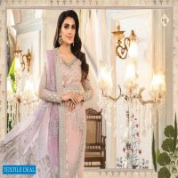 Maria B Ebroidered Fabrics Festive Eid Designer pakistani Suits