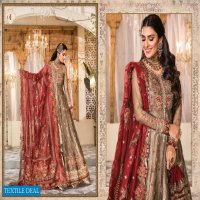 Maria B Ebroidered Fabrics Festive Eid Designer pakistani Suits